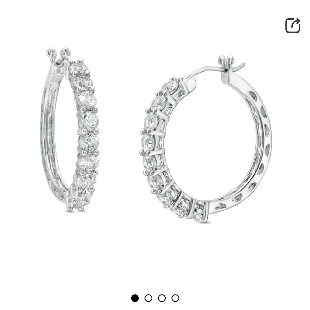 Small hoop earrings
